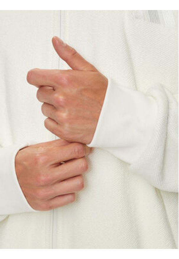 Adidas - adidas Bluza Elevated ALL SZN Terry Loop IV5211 Biały Loose Fit. Kolor: biały. Materiał: bawełna