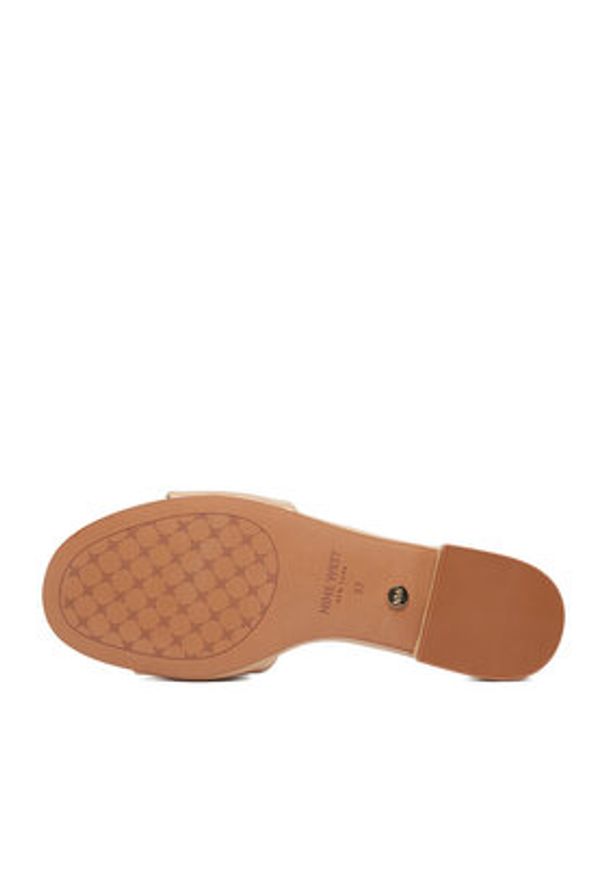 Nine West Klapki CEO-LS6445-01 Beżowy. Kolor: beżowy. Materiał: materiał