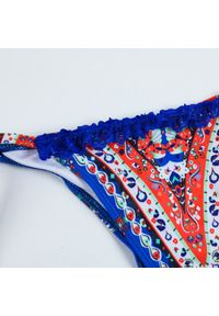 Intica - Strój kąpielowy dwuczęściowy z wiązaniem na plażę Daphna. Kolor: wielokolorowy. Materiał: materiał #6