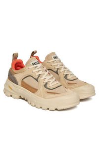 Palladium Sneakersy Pallarider Lo Track 79544-257-M Beżowy. Kolor: beżowy. Materiał: skóra, zamsz