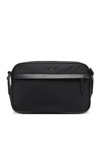 Emporio Armani Saszetka EM001803 AF13454 UC001 Czarny. Kolor: czarny. Materiał: skóra #6