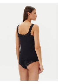 Guess Piżama O5RG04 KBBU1 Czarny Regular Fit. Kolor: czarny. Materiał: bawełna