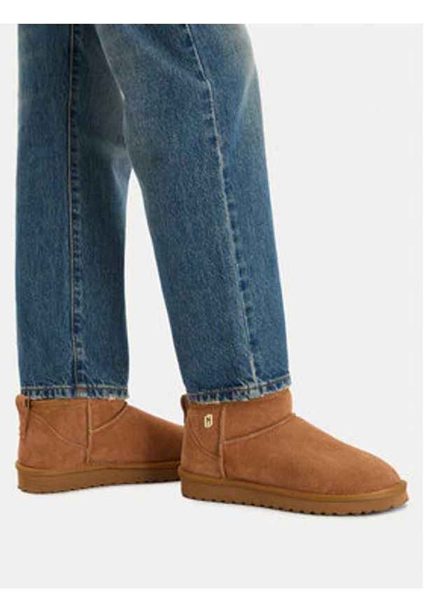 Liu Jo Śniegowce Jil 01 SA4053 PX002 Brązowy. Kolor: brązowy. Materiał: zamsz, skóra