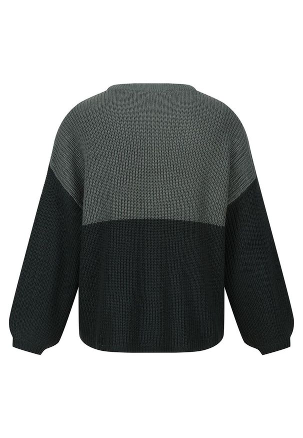 Regatta - Sweter Damski Dzianinowa Kamaria. Kolor: wielokolorowy, niebieski, zielony. Materiał: dzianina