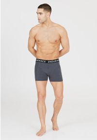ENDURANCE - Bokserki Endurance Burke (x3). Kolor: wielokolorowy, szary, fioletowy. Sport: fitness #2