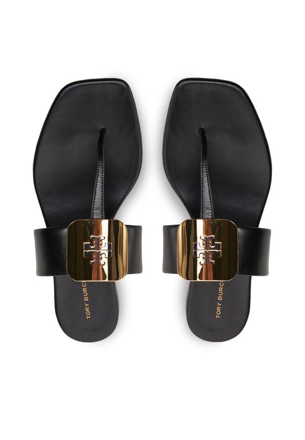 Japonki Tory Burch. Kolor: czarny