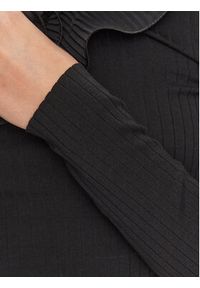 only - ONLY Bluzka 15306966 Czarny Regular Fit. Kolor: czarny. Materiał: bawełna #5