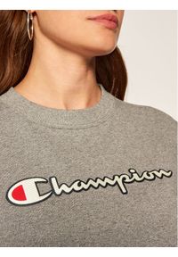 Champion Bluza Vintage Script Logo 112640 Szary Custom Fit. Kolor: szary. Styl: vintage #3