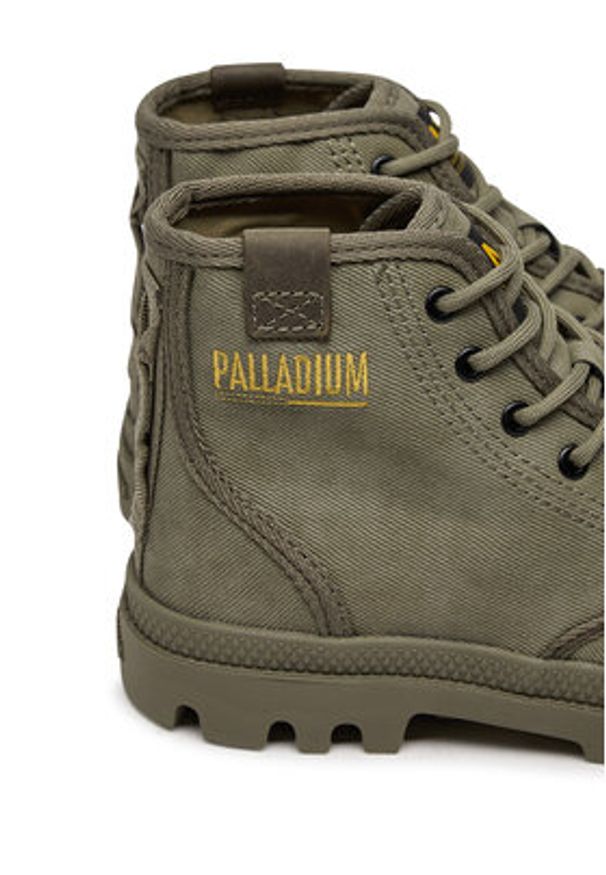 Palladium Trapery PAMPA HI COATED 74375-377-M Szary. Kolor: szary. Materiał: materiał