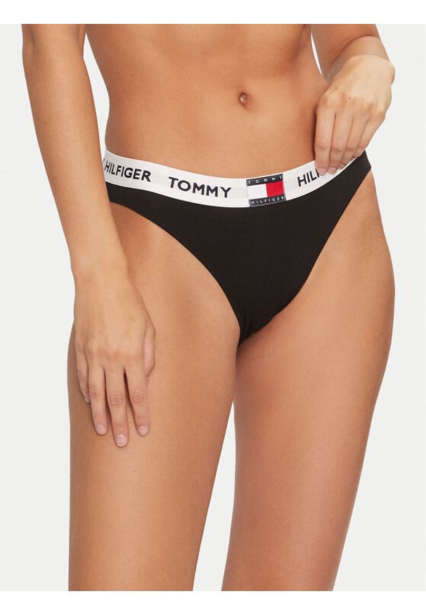 TOMMY HILFIGER - Tommy Hilfiger Figi klasyczne UW0UW05617 Czarny. Kolor: czarny. Materiał: bawełna