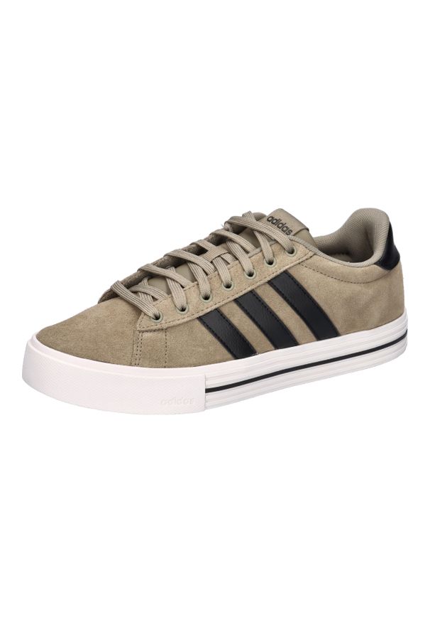 Buty Dorosły Adidas Daily 4.0 szary. Kolor: brązowy. Materiał: skóra. Sport: turystyka piesza
