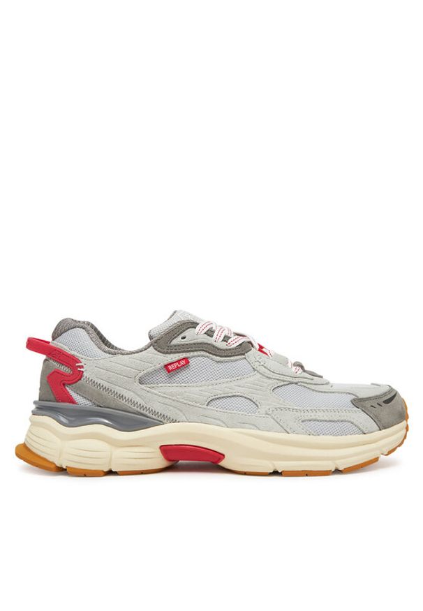 Replay - REPLAY Sneakersy GMSD5 .000.C0001T Szary. Kolor: szary. Materiał: materiał