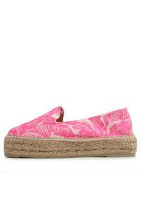 Manebi Espadryle Cotton Jaquard Double Sole Espadrilles G 4.7 D0 Różowy. Kolor: różowy. Materiał: materiał #5