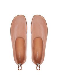 Calvin Klein Baleriny Stretch Ballerina Shoe Spac Mesh HW0HW03041 Koralowy. Kolor: pomarańczowy. Materiał: materiał #2