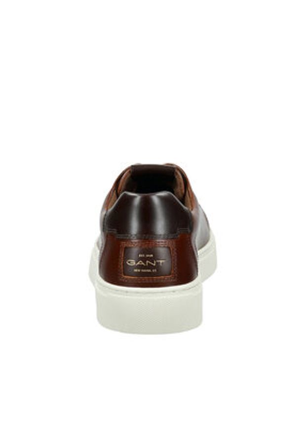 GANT - Gant Sneakersy 31631021 Brązowy. Kolor: brązowy. Materiał: skóra