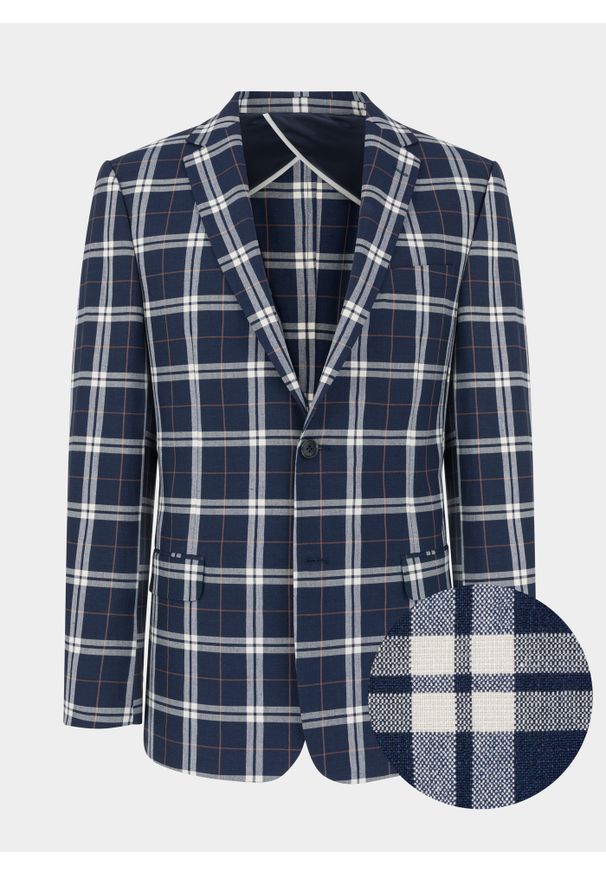 Pako Lorente - PAKO LORENTE – Marynarka garniturowa P21SF-3G-062-G-S. Materiał: poliester, elastan, len, wiskoza. Sezon: lato