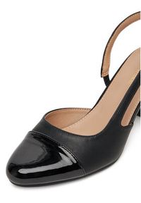 Clara Barson Czółenka WS24202-01 Czarny. Kolor: czarny. Materiał: skóra #5