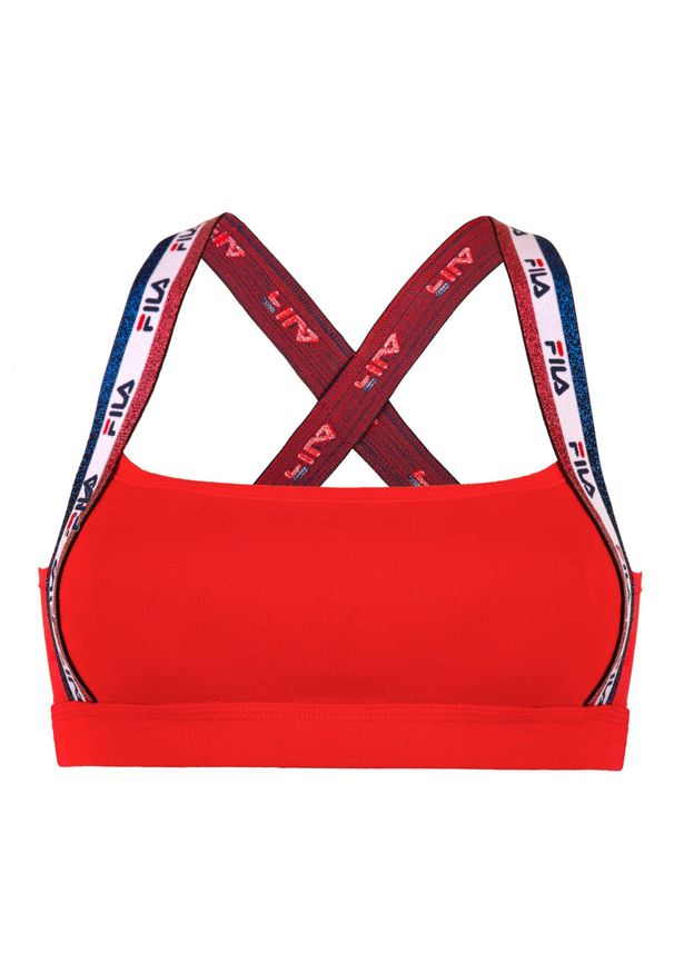 Biustonosz Stanik Sportowy Fila Top. Kolor: czerwony