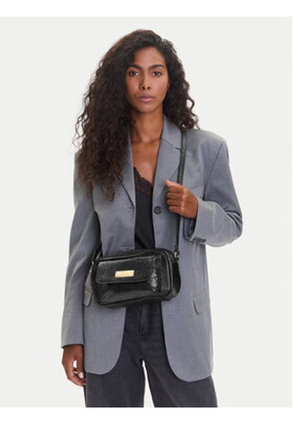 Monnari Torebka BAG1940-020 Czarny. Kolor: czarny. Materiał: skórzane