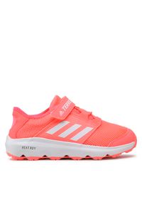 Adidas - Trekkingi adidas. Kolor: różowy. Model: Adidas Terrex. Sport: turystyka piesza #1