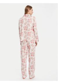 Lauren Ralph Lauren - LAUREN RALPH LAUREN Piżama ILN92441 Różowy Regular Fit. Kolor: różowy. Materiał: bawełna, wiskoza #3