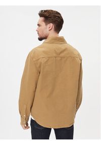 Calvin Klein Jeans Koszula J30J323459 Brązowy Relaxed Fit. Kolor: brązowy. Materiał: bawełna #5