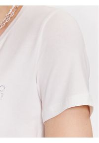 Liu Jo Sport T-Shirt TA3141 J5003 Beżowy Regular Fit. Kolor: beżowy. Materiał: bawełna. Styl: sportowy