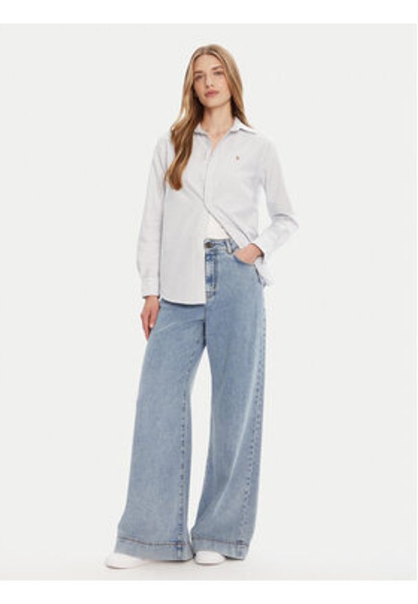 Polo Ralph Lauren Koszula 211971500001 Kolorowy Classic Fit. Typ kołnierza: polo. Materiał: bawełna. Wzór: kolorowy