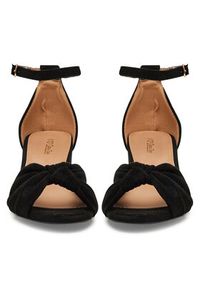 DeeZee Sandały 3697 Czarny. Kolor: czarny. Materiał: materiał #4