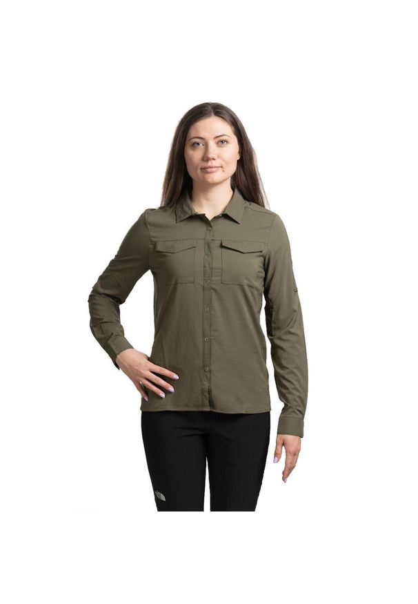 CRAGHOPPERS - Koszula podróżnicza damska Craghoppers NosiLife Pro LS Shirt V. Kolor: zielony