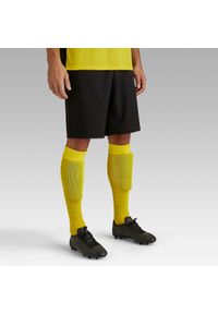KIPSTA - Spodenki piłkarskie Kipsta Viralto Club. Kolor: czarny. Materiał: materiał, poliamid, poliester, elastan. Sport: piłka nożna, bieganie