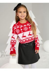 Sinsay - Spódnica mini z imitacji skóry - czarny. Kolor: czarny. Materiał: skóra. Długość: mini #1