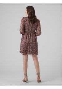 Vero Moda Sukienka codzienna Abby 10291789 Kolorowy Regular Fit. Okazja: na co dzień. Materiał: syntetyk. Wzór: kolorowy. Typ sukienki: proste. Styl: casual #4