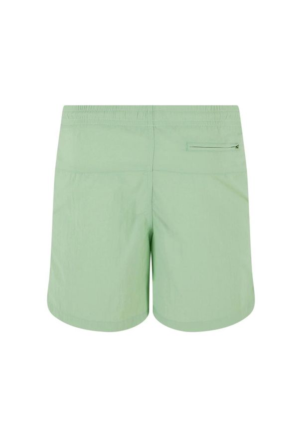 Urban Classics - Męskie Szorty Kąpielowe Block (zestaw 2 Sztuk). Kolor: czarny, zielony, wielokolorowy. Styl: sportowy