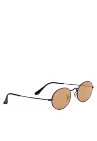 Ray-Ban Okulary przeciwsłoneczne Oval Flat Lenses 0RB3547N Czarny. Kolor: czarny #1