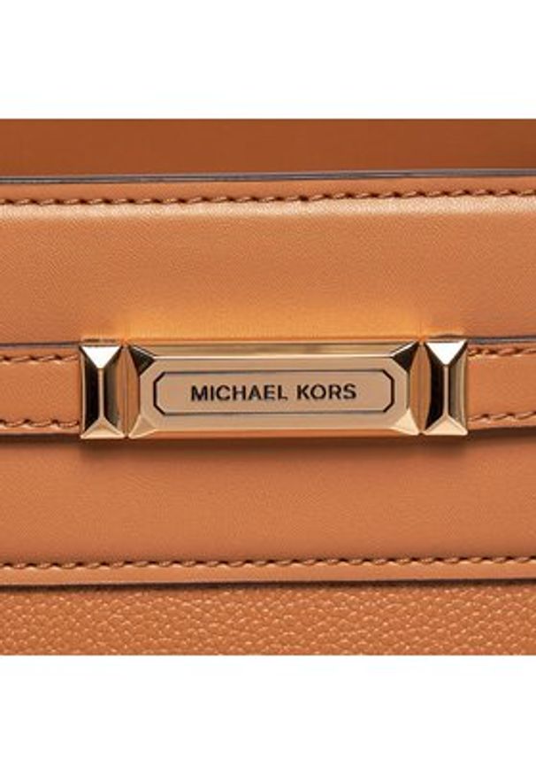 MICHAEL Michael Kors Torebka Primrose 30S4G12S2P Brązowy. Kolor: brązowy. Materiał: skórzane