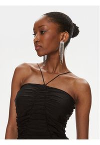 ROTATE Sukienka wieczorowa Sequin Fringe 111784100 Czarny Slim Fit. Kolor: czarny. Materiał: syntetyk. Styl: wizytowy #4
