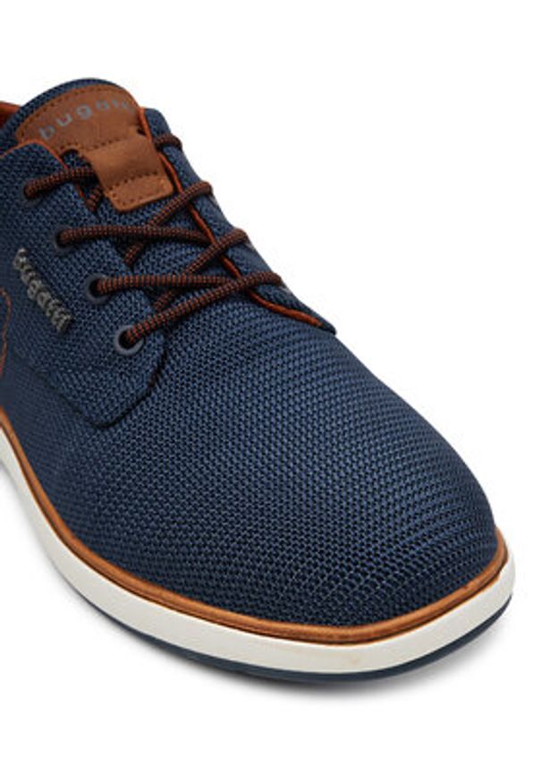 Bugatti Półbuty 321-AS403-6900 Granatowy. Kolor: niebieski. Materiał: materiał