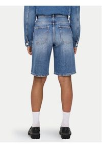 only - ONLY Bermudy Mate 15340976 Niebieski Baggy Fit. Kolor: niebieski. Materiał: bawełna #3
