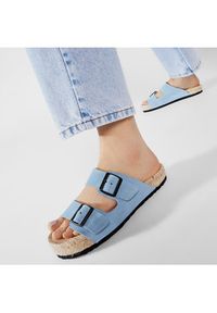 Manebi Espadryle Nordic Sandals M 3.0 R0 Niebieski. Kolor: niebieski. Materiał: zamsz, skóra