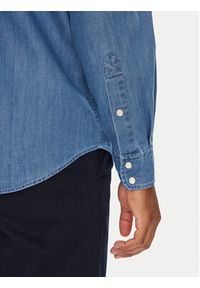 TOMMY HILFIGER - Tommy Hilfiger Koszula jeansowa MW0MW39429 Niebieski Regular Fit. Kolor: niebieski. Materiał: bawełna #3