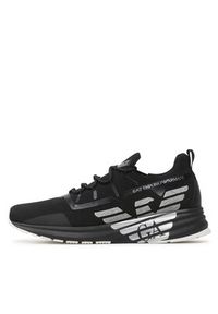 EA7 Emporio Armani Sneakersy X8X130 XK309 M826 Czarny. Kolor: czarny. Materiał: materiał #2