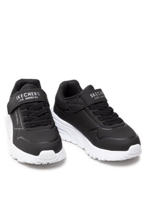 skechers - Skechers Sneakersy Vendox 403695L/BLK Czarny. Kolor: czarny. Materiał: skóra