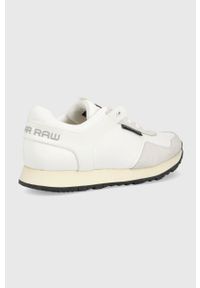 G-Star RAW - G-Star Raw sneakersy calow iii 2212003508.WHT kolor biały. Nosek buta: okrągły. Zapięcie: sznurówki. Kolor: biały. Materiał: guma #5