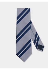 Pako Lorente - PAKO LORENTE – Krawat męski szary P22SF-KX-008-S-0. Kolor: szary. Materiał: poliester #1