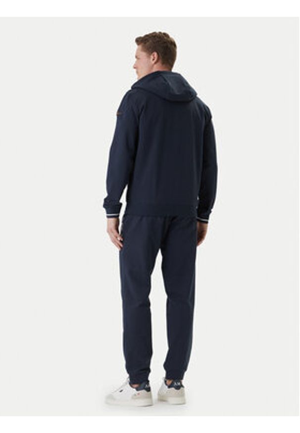 Aeronautica Militare Dres 261TF0115UF00674 Granatowy Regular Fit. Kolor: niebieski. Materiał: bawełna