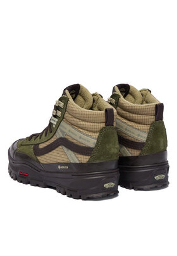 Vans Sneakersy MTE Sk8-Hi Gore-Tex Insulated VN000DARF871 Khaki. Kolor: brązowy. Materiał: materiał. Technologia: Gore-Tex. Model: Vans SK8