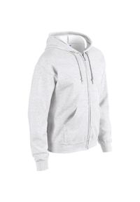 GILDAN - Sweatshirt zapinany na zamek błyskawiczny Gildan Heavy Blend ®. Typ kołnierza: kaptur. Kolor: szary #2