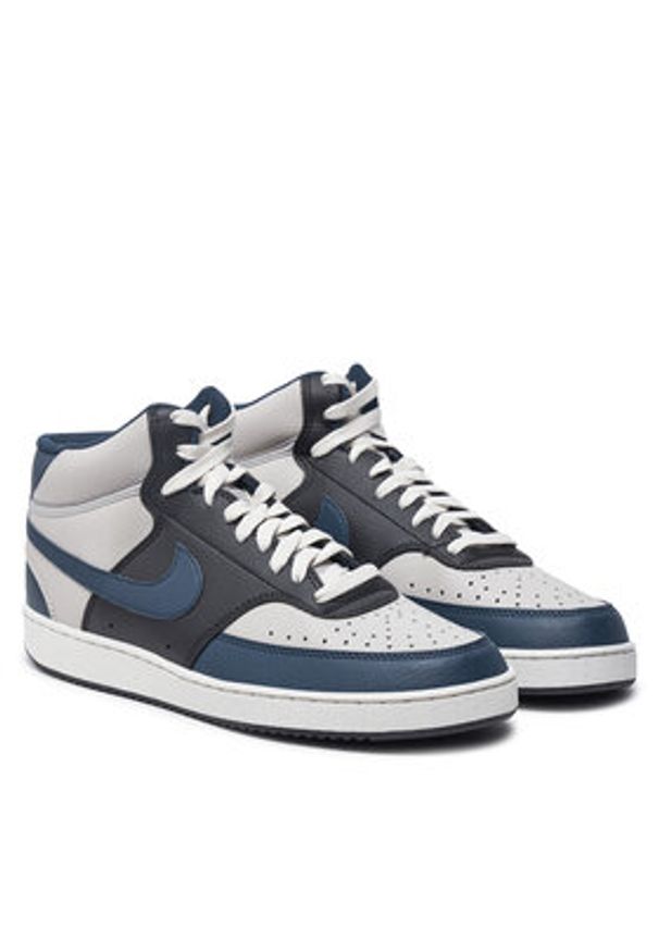 Nike Sneakersy Court Vision Mid Nn DN3577 004 Granatowy. Kolor: niebieski. Materiał: skóra. Model: Nike Court