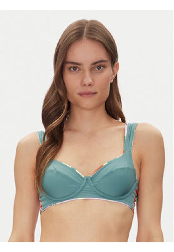 Maaji Góra od bikini Japanese Eden Bailey PT2636SUN007 Kolorowy. Materiał: syntetyk. Wzór: kolorowy